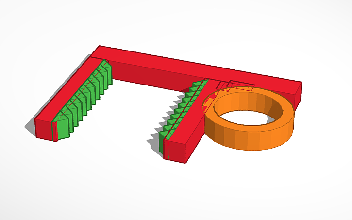 3D design Mewasin Covid Door Pull Thingy - Tinkercad
