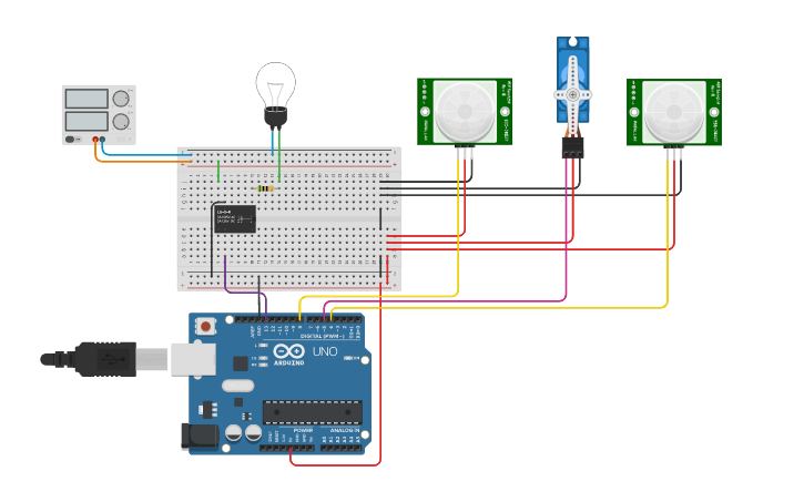 Circuit design TF | Tinkercad