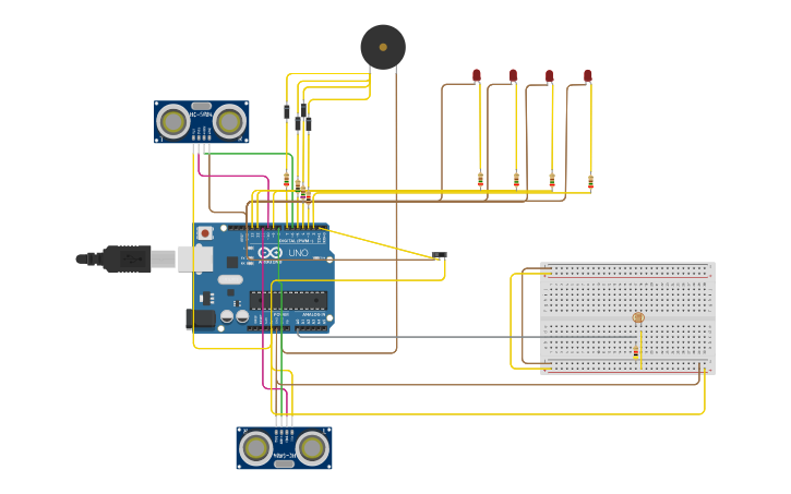 Circuit design best one so far | Tinkercad