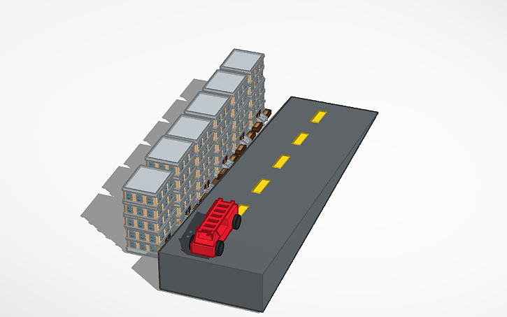 3D design Pinewood Derby Fire Truck Tinkercad 3D design Pinewood Derby Fire Truck Tinkercad