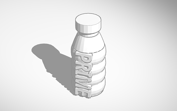 3d Design Prime Bottle Small Tinkercad 2407