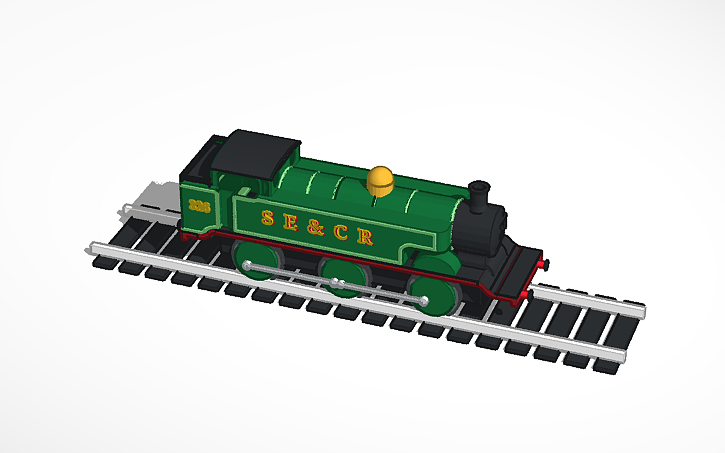 3D design Hornby E2 Tank Engine | Tinkercad