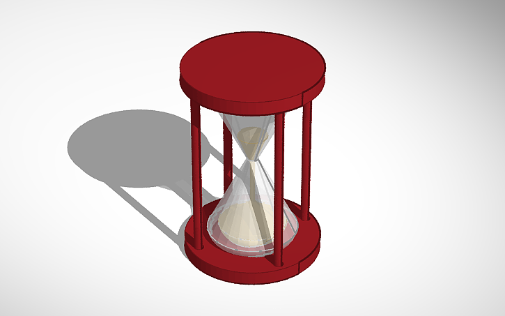 Sandglass Arduino 3D design SANDGLASS - Tinkercad