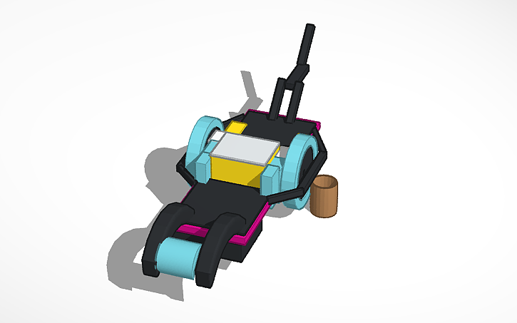 3D design lego spike machine - Tinkercad