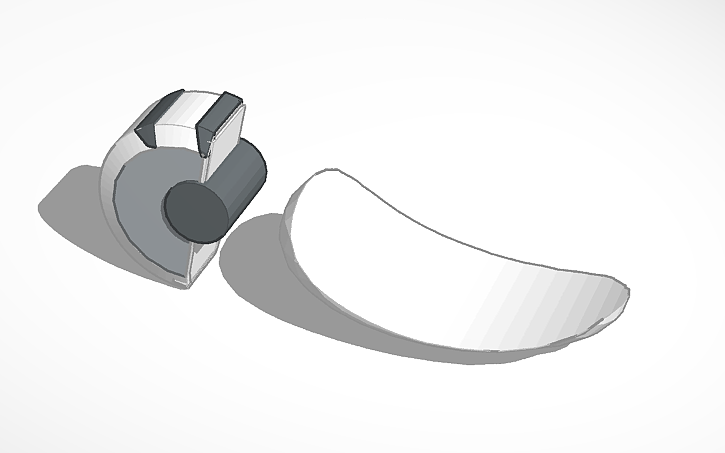 3D design glados remake (wip) - Tinkercad