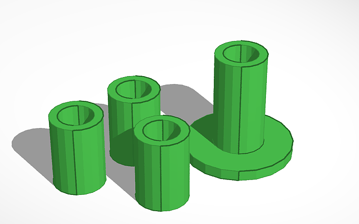 3D design Creality Ender 3 Spool Bearing Spacers - Tinkercad