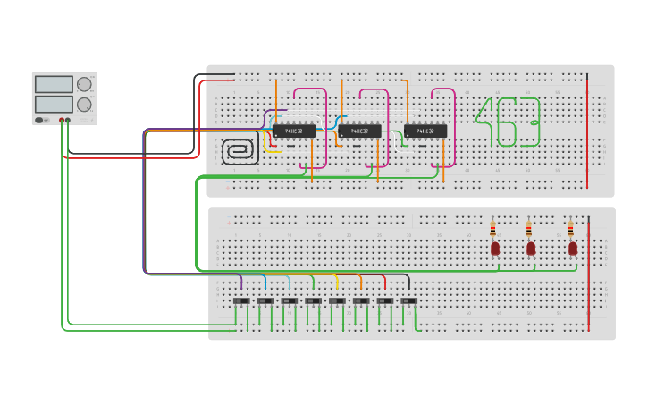 circuit-design-octal-to-binary-encoder-tinkercad