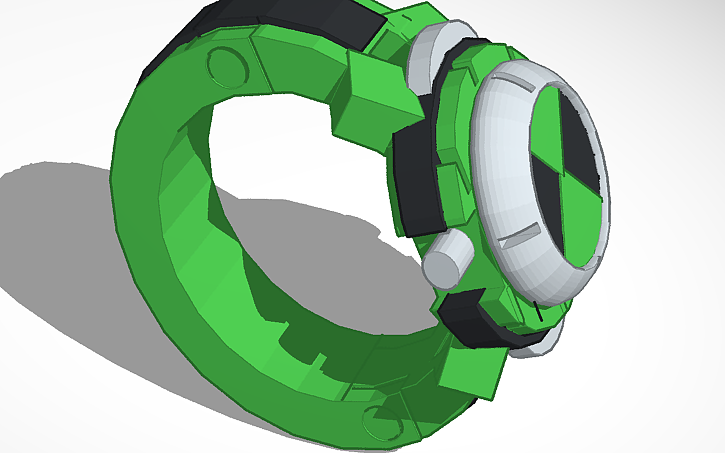 3d Design The Omnitrix Tinkercad 3d Design The Omnitrix Tinkercad
