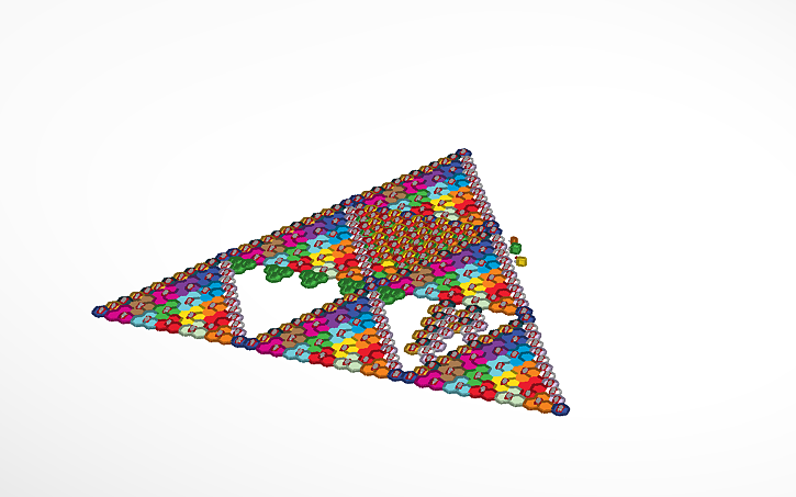 3D design велики троугао | Tinkercad