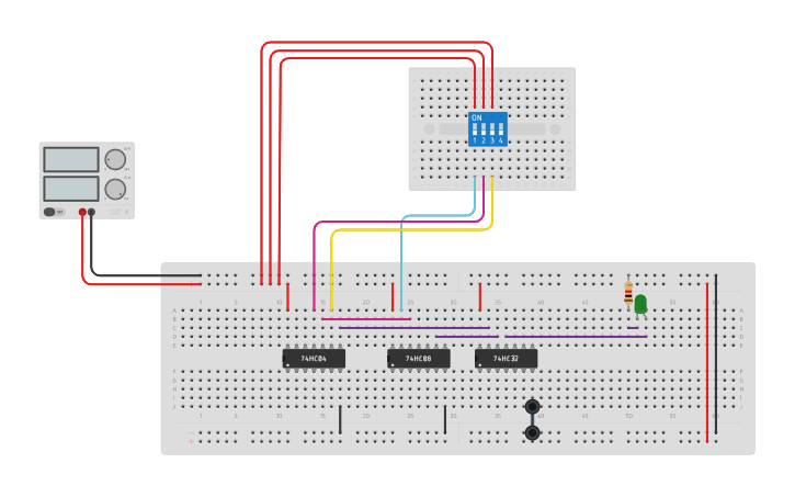 Microcontroller Using K Nob Using Thinker Card Circuit design K-map_4thNov_2 - Tinkercad