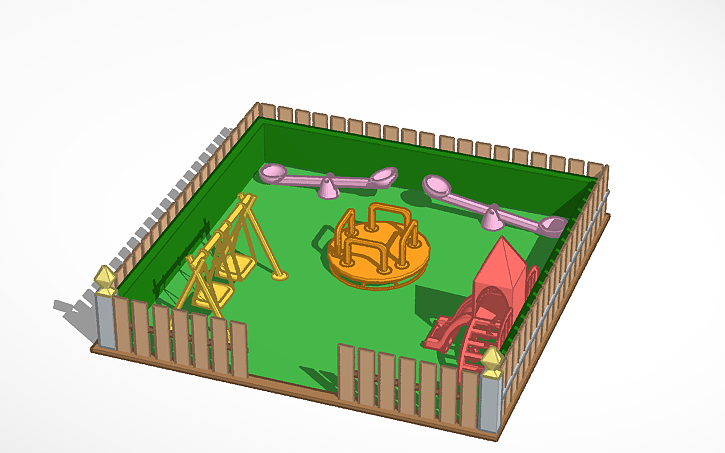 3D design 47-17Final Project-Playground - Tinkercad