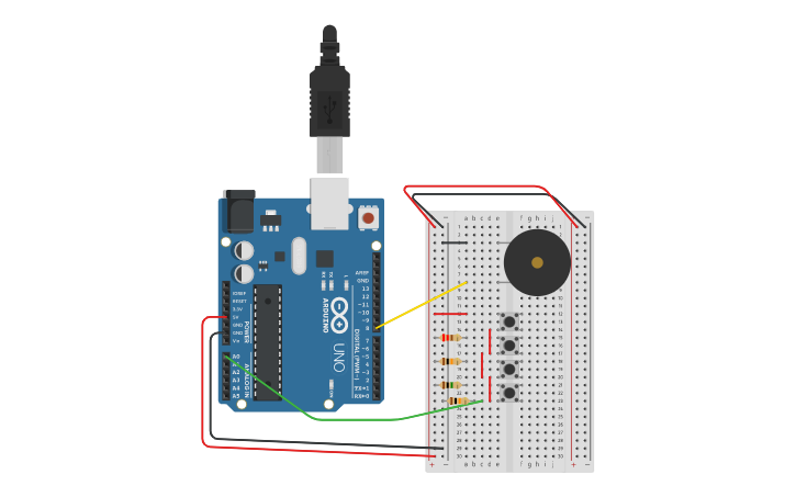 Circuit design Project 7 - Tinkercad