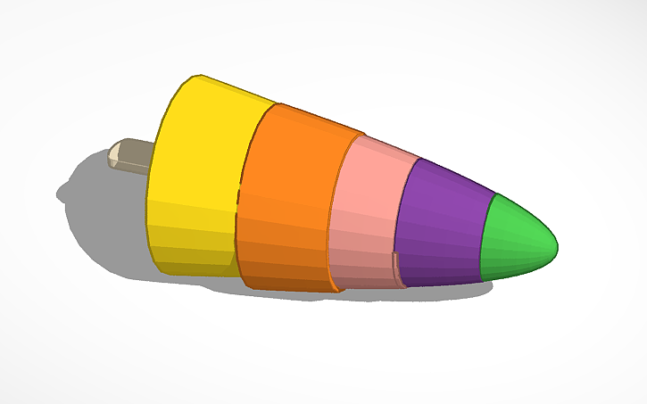 3D design Çatapat (Dondurma / ice-cream) - Tinkercad