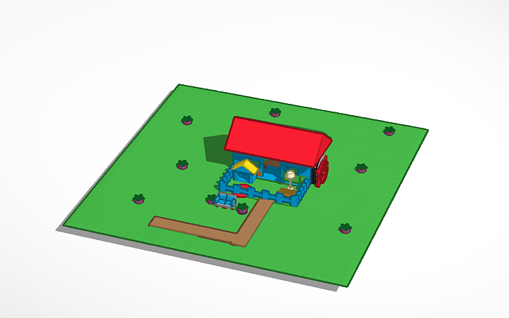 3D design дом милый дом | Tinkercad