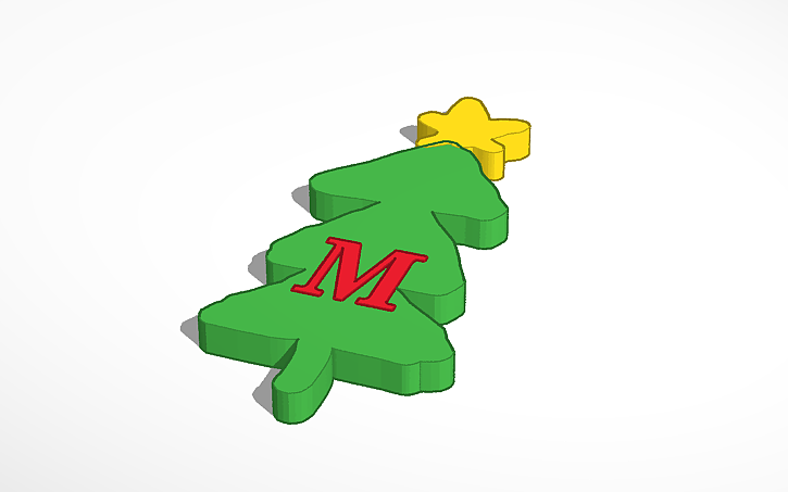 3D design Choinka - Tinkercad