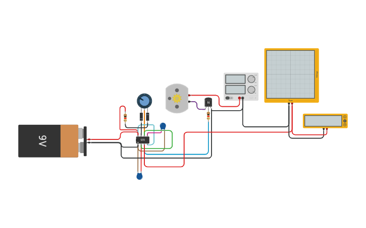 Circuit design PWM - Tinkercad