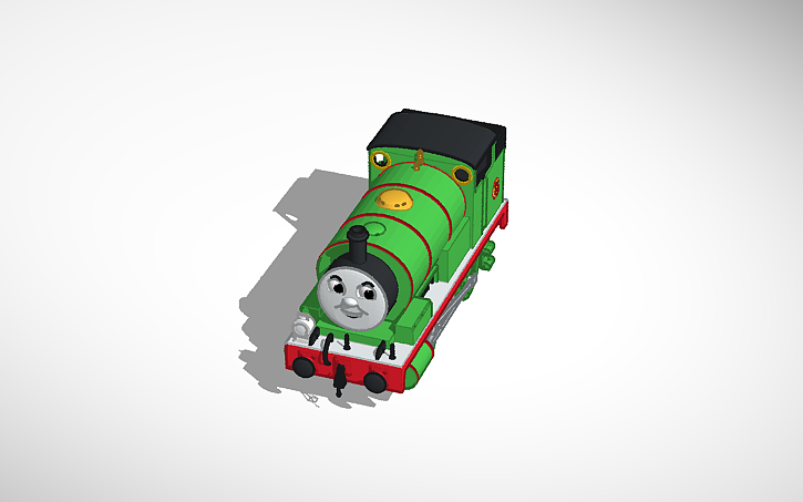 3D design Percy The Small Green Engine - Tinkercad