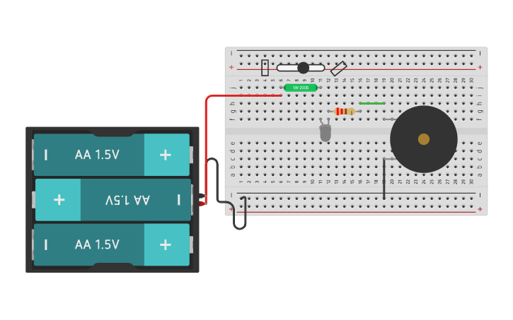 Circuit Design Tilt Sensor Tinkercad