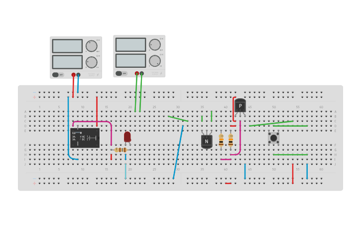 Circuit design Basic circuits - Tinkercad