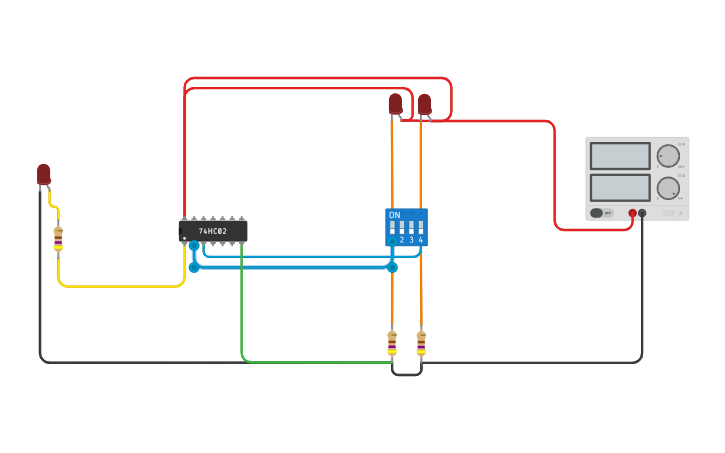 Circuit design Diagrama #5 | Tinkercad