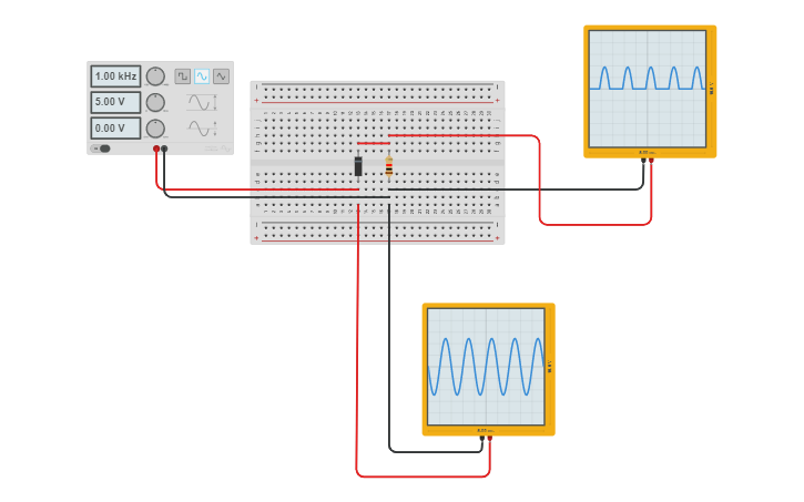 Circuit design Ashin Sunny Half Wave - Tinkercad