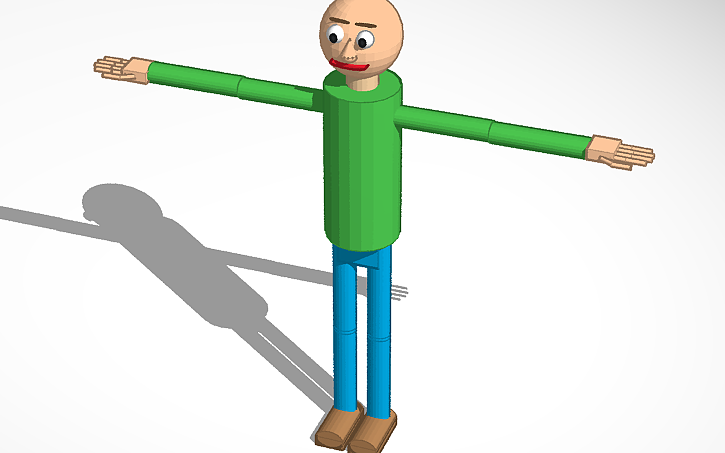 3D design Baldi Remastered (FINAL) | Tinkercad