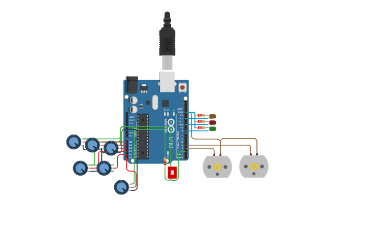Circuit design E3 - Tinkercad