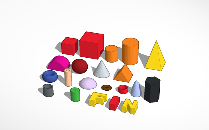 Practica 1 Figuras Geometricas Tinkercad