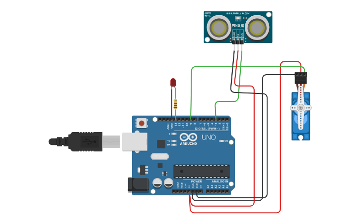 Circuit design Bulit's Project | Tinkercad