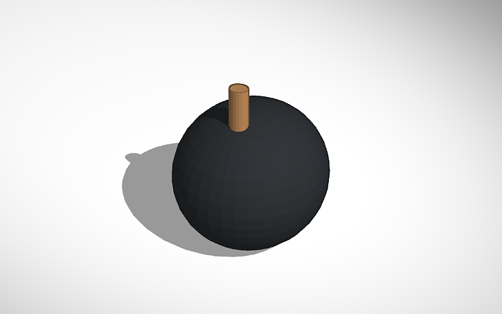 Bomba Design 3D design bomba - Tinkercad