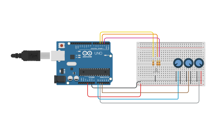 Circuit design Paleta de colores - Tinkercad