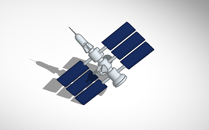 Космический спутник рисунок