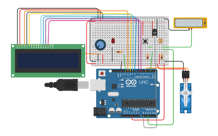 Circuit design project - Tinkercad