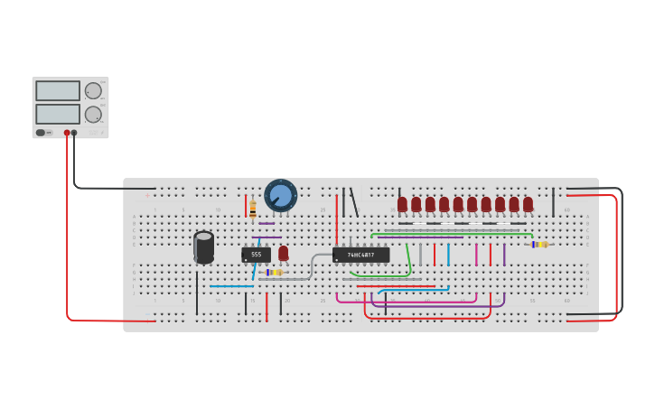 Circuit design Reloj | Tinkercad