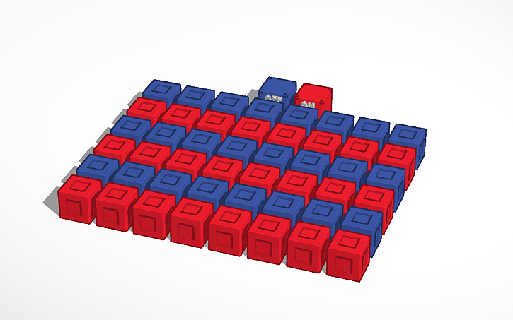 3D design On/Off Switch - Tinkercad
