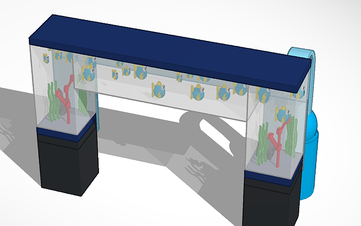 3D Design Bed Aquarium Tinkercad 3d-design-bed-aquarium-tinkercad