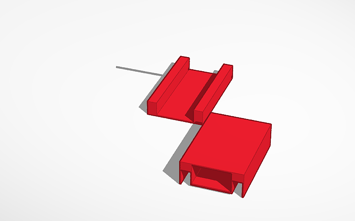 3D design fire alarm - Tinkercad