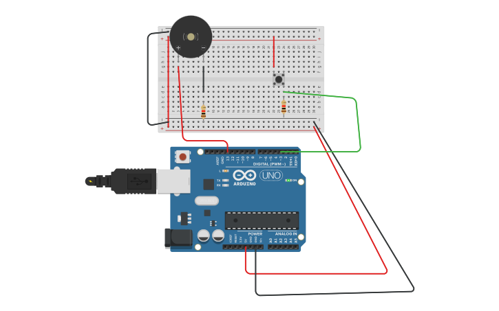 Circuit Design Buzzer Arduino Tinkercad Circuit Design Buzzer Arduino Tinkercad