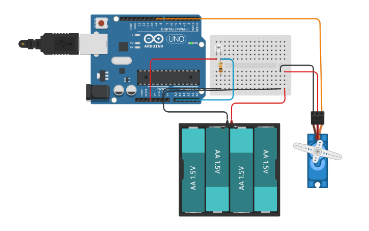 Circuit design 10220056_Ichbal Reza_Fahlevi_Phototransistor - Tinkercad
