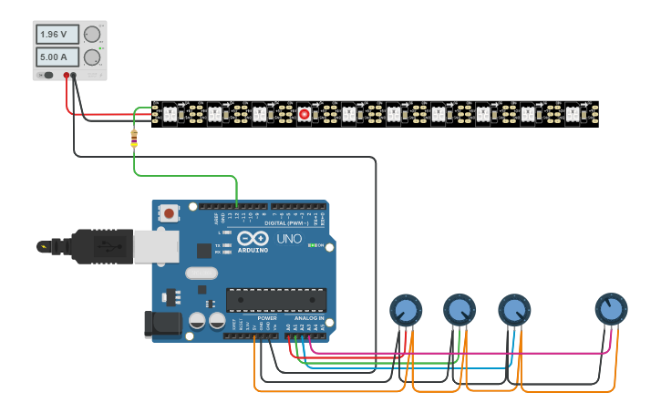 Circuit design Lesson 3 - Addressable RGB LED strips - HSV Control ...