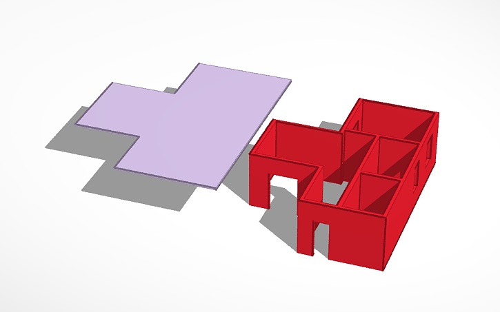 3D design Tiny home - Charlotte 7C - Tinkercad