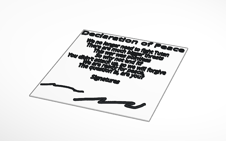 3d Design Peace Treaty (active) 