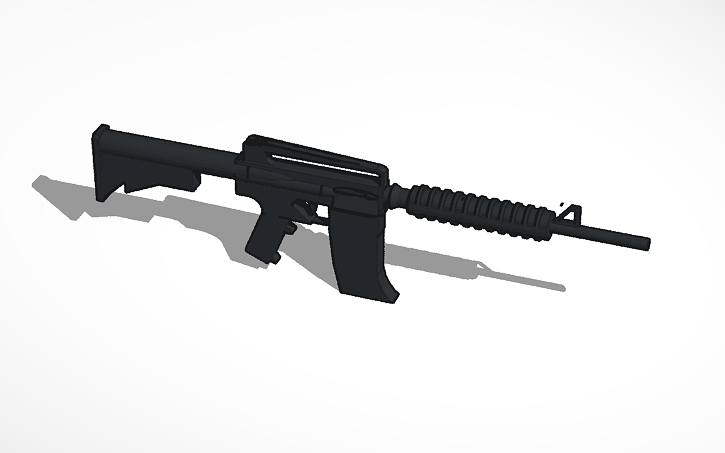 3D design fortnite m16 | Tinkercad