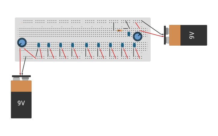 Circuit design VALOR INTENSIDAD Y RESISTENCIA EN PARALELO Y MIXTO ...