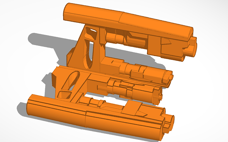 3D design Star Lord blasters | Tinkercad