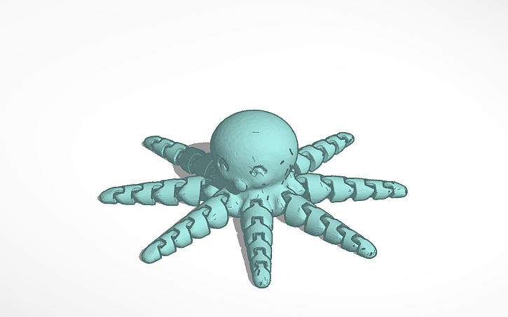 3D design Octopus - Tinkercad