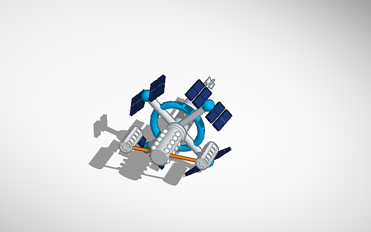 3D design Космическая станция - Tinkercad