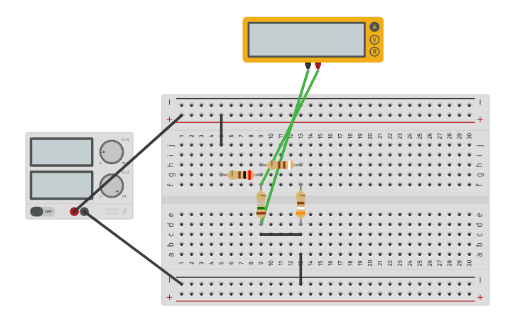 Circuit Design Ejercicio1 Tinkercad 9110