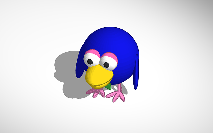 3D design Карыч из Смешариков | Tinkercad