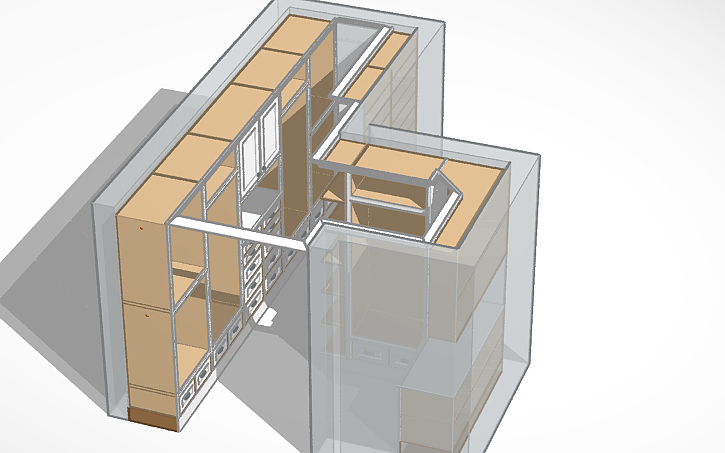 3D design Closet Design - Tinkercad